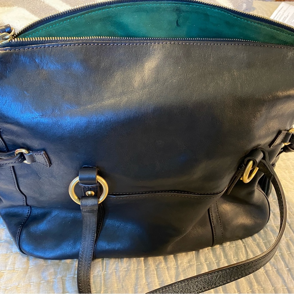 Dooney & Bourke Black Large Florentine leather Bag NWOT